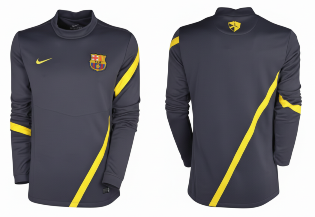 NIKE FC BARCELONA MIDLAYER SUDADERA DE ENTRENAMIENTO 2011/12 5