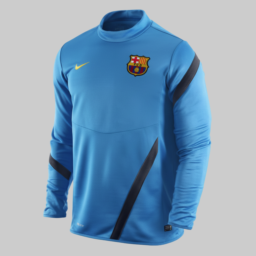 NIKE FC BARCELONA MIDLAYER SUDADERA DE ENTRENAMIENTO UEFA CHAMPIONS LEAGUE 2011/12 0