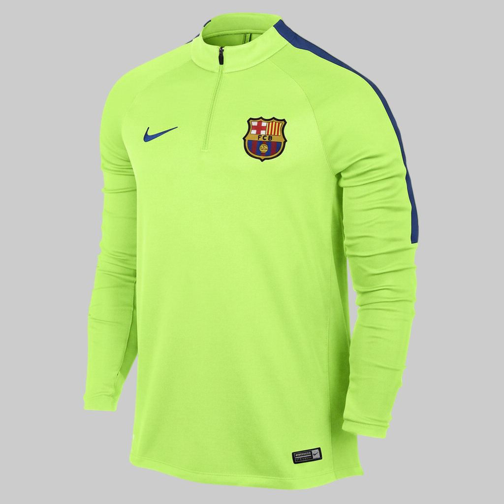 NIKE FC BARCELONA SUDADERA DE ENTRENAMIENTO 2016/17 Verde 0
