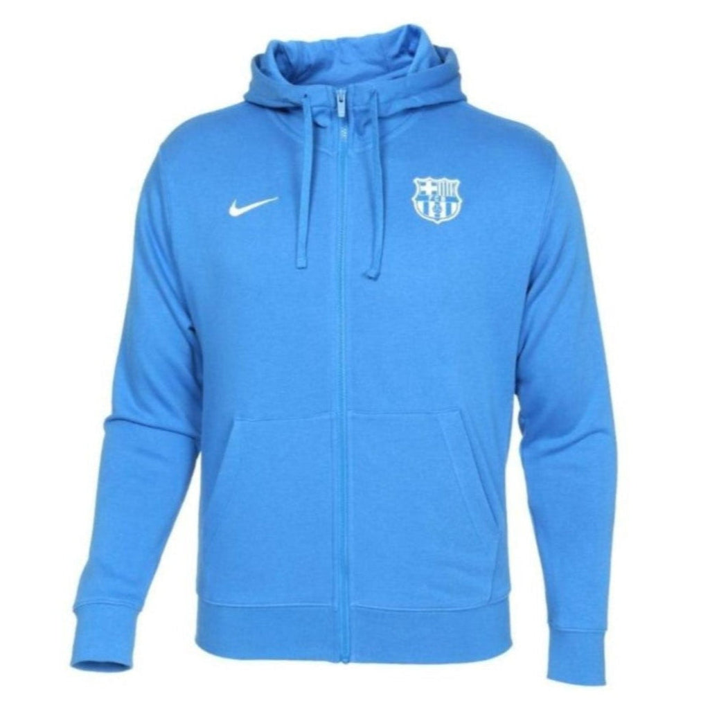 NIKE FC BARCELONA SUDADERA FRENCH TERRY DE GORRA CON CIERRE COMPLETO 2021/22 0