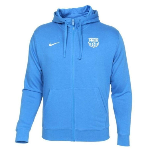 NIKE FC BARCELONA SUDADERA FRENCH TERRY DE GORRA CON CIERRE COMPLETO 2021/22 0