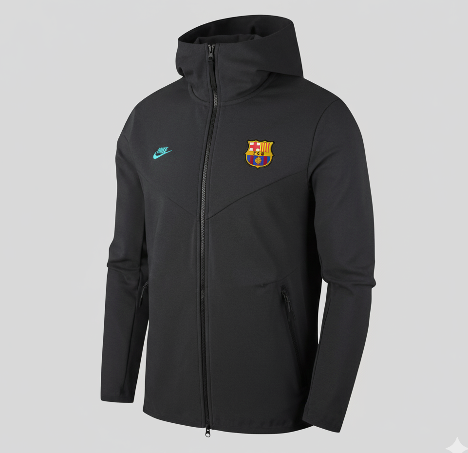 NIKE FC BARCELONA TECH PACK CHAMARRA DE GORRA CON CIERRE COMPLETO 2019/20 0