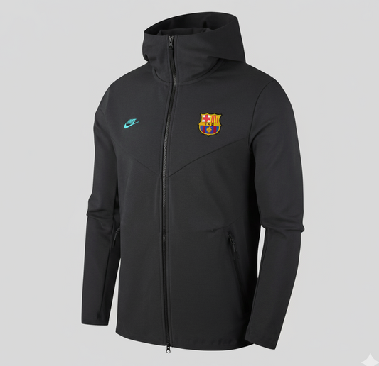 NIKE FC BARCELONA TECH PACK CHAMARRA DE GORRA CON CIERRE COMPLETO 2019/20 0