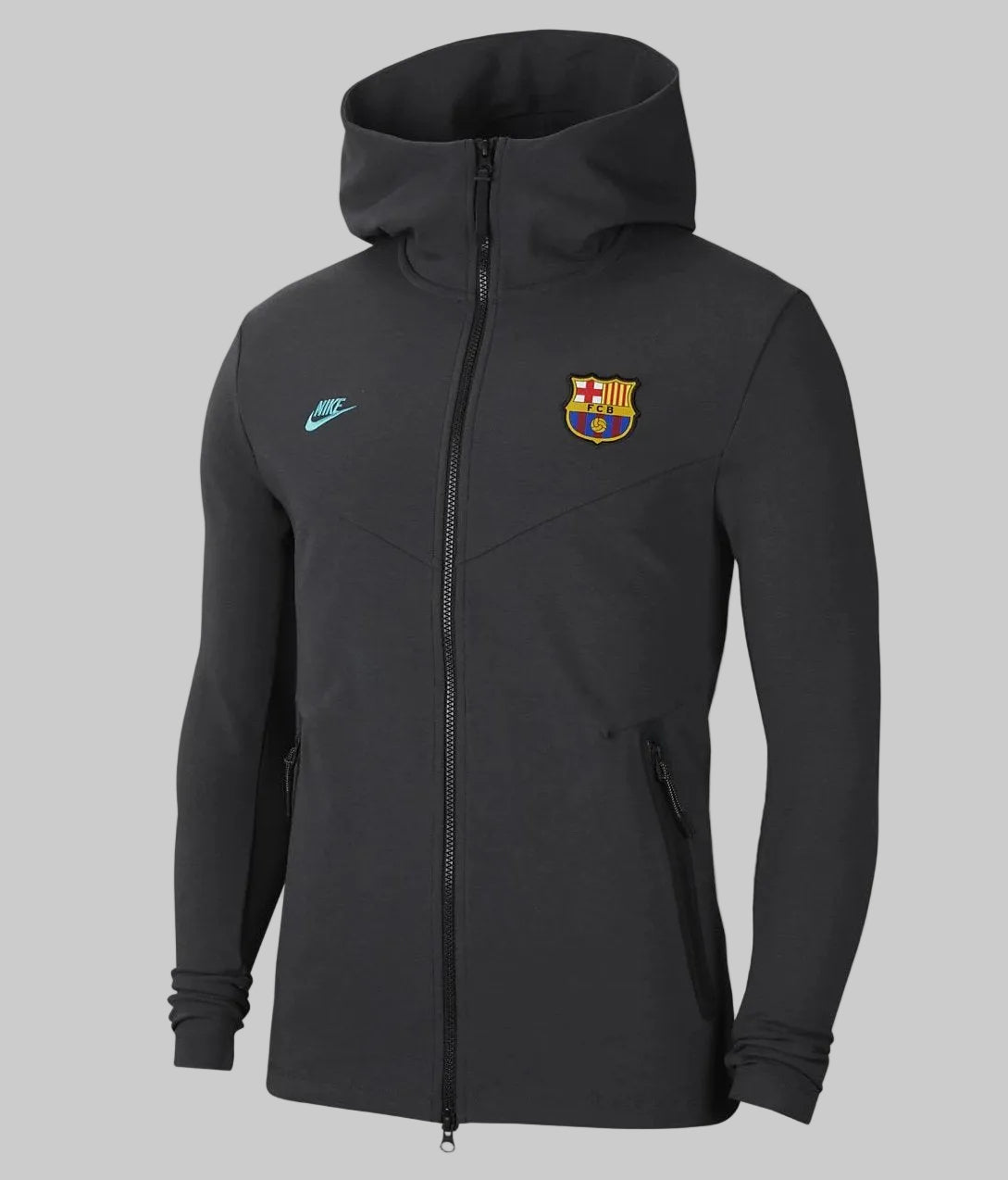 NIKE FC BARCELONA TECH PACK CHAMARRA DE GORRA CON CIERRE COMPLETO 2019/20 1