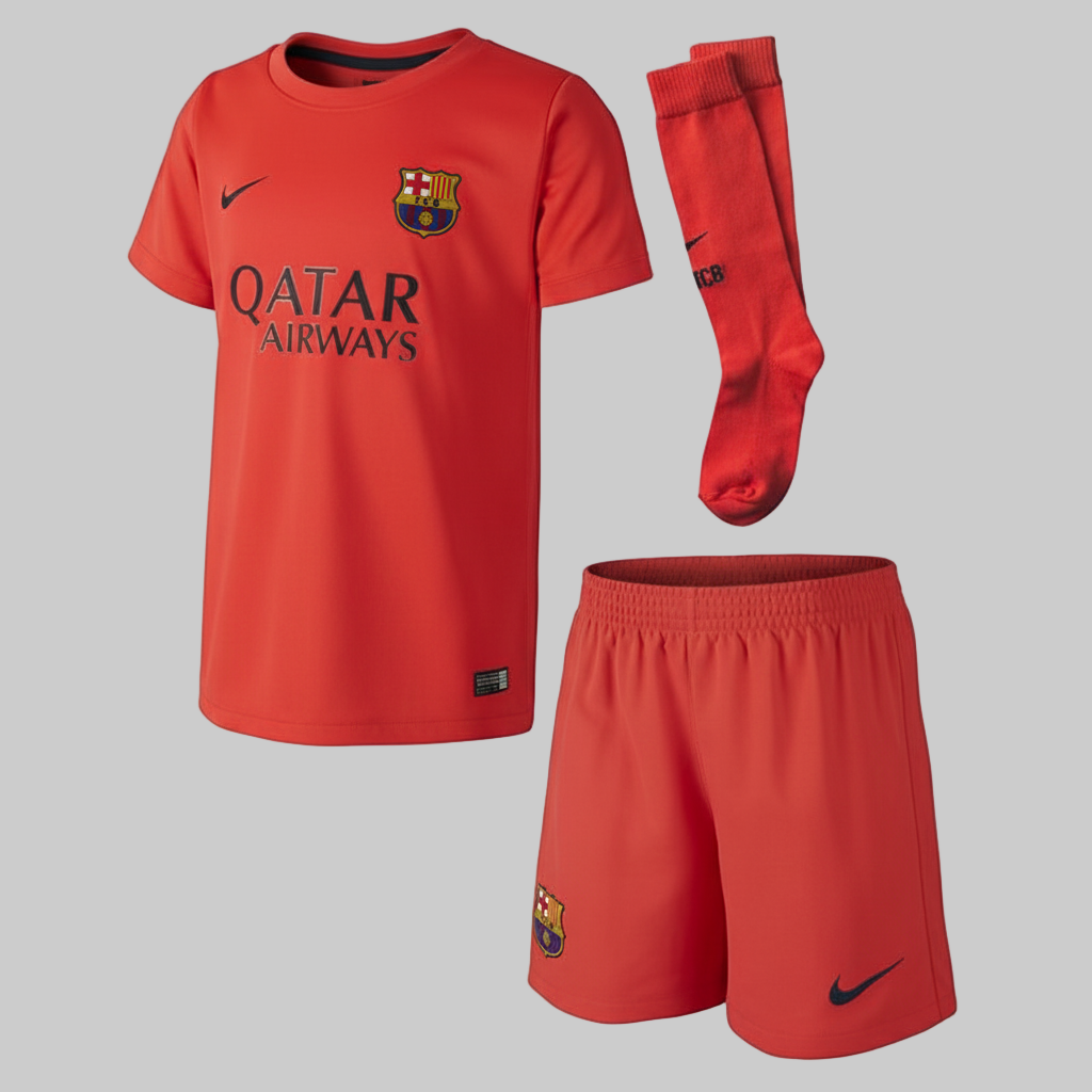 NIKE FC BARCELONA UNIFORME DE VISITA PARA NIÑO 2014/15 3