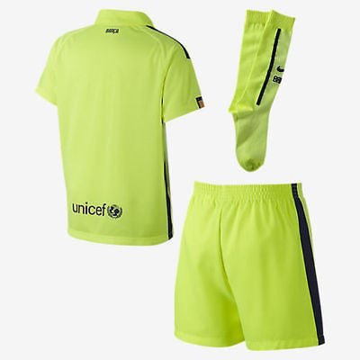 NIKE FC BARCELONA UNIFORME TERCERO PARA NIÑO 2014/15 2