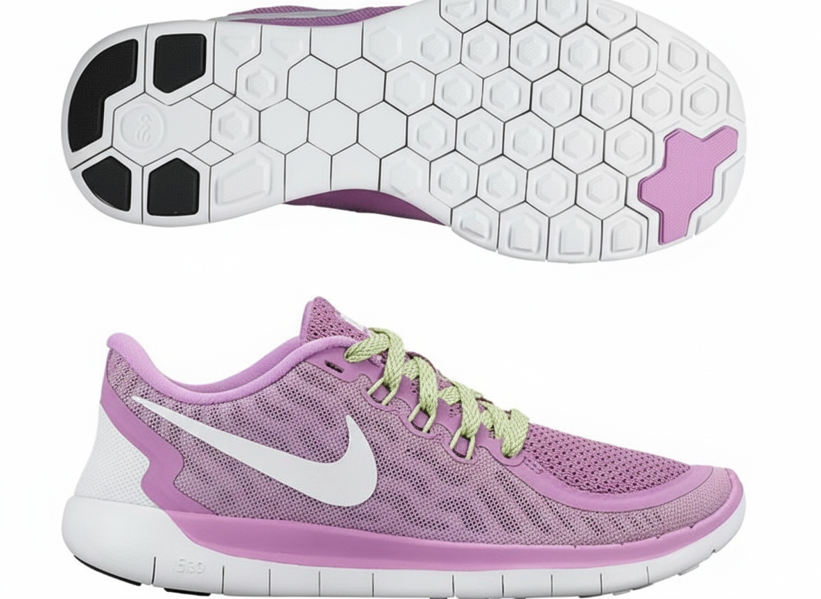 NIKE FREE 5.0 ZAPATOS DE CORRER PARA NIÑAS 5