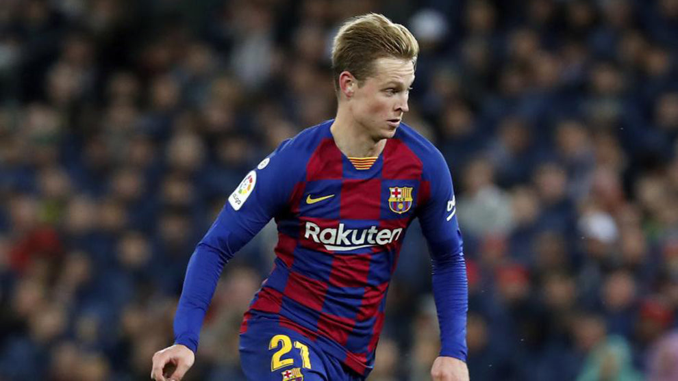 NIKE FRENKIE DE JONG FC BARCELONA JERSEY DE CASA 2019/20 4