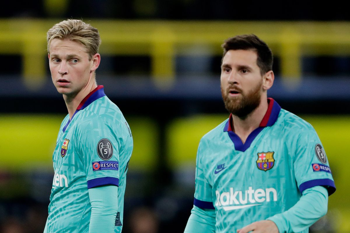 NIKE FRENKIE DE JONG FC BARCELONA JERSEY TERCERO UEFA CHAMPIONS LEAGUE 2019/20 4