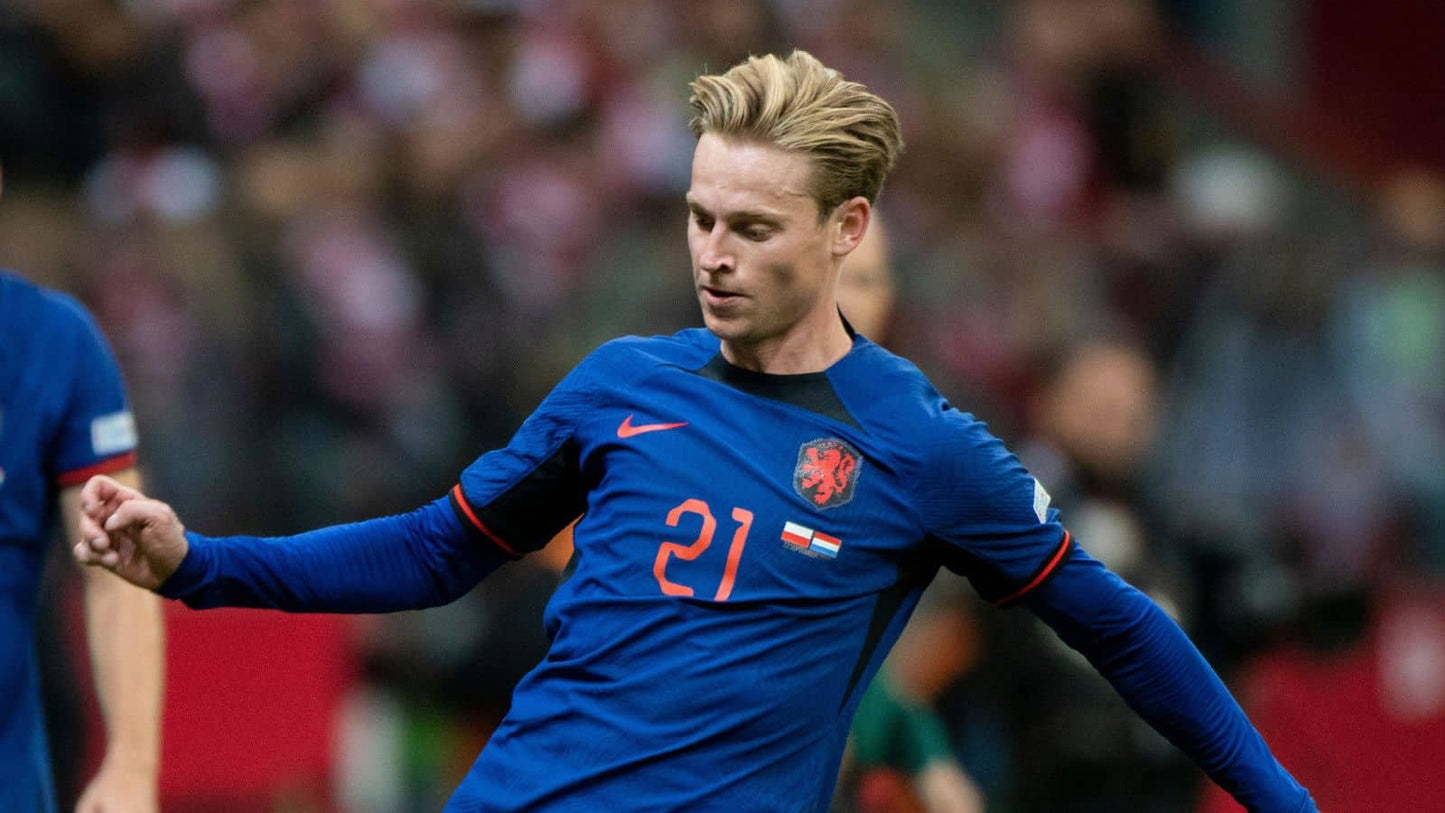 NIKE FRENKIE DE JONG PAISES BAJOS JERSEY DE VISITA COPA MUNDIAL FIFA 2022 5