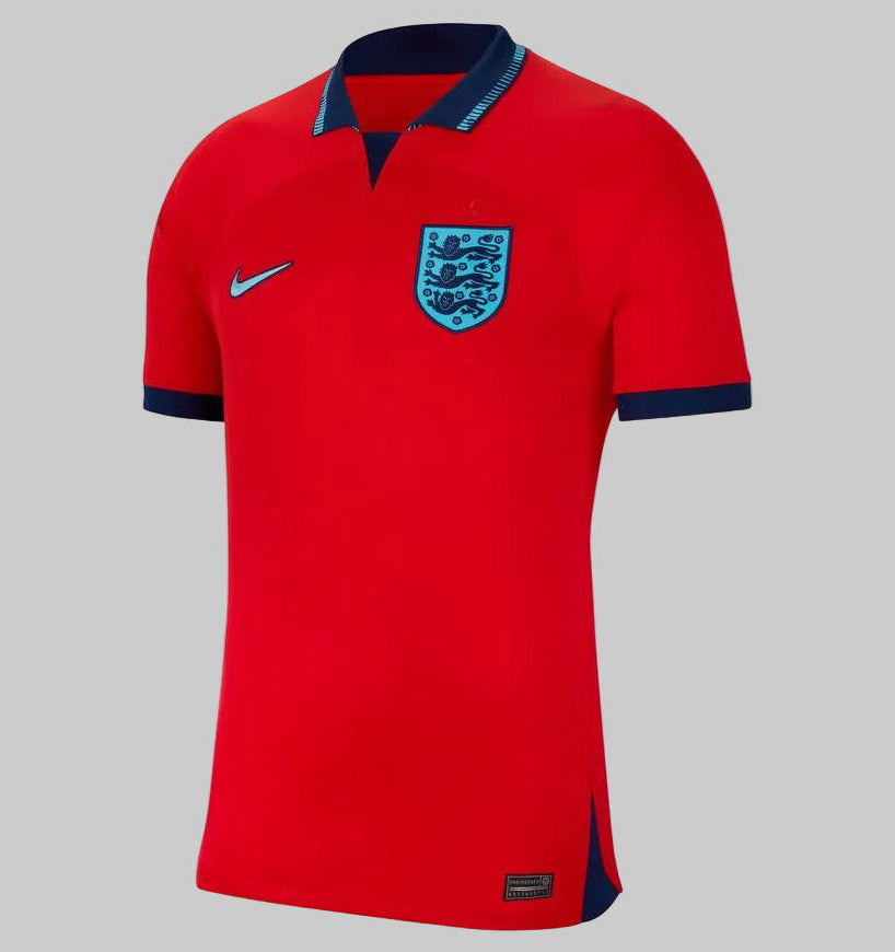 Jersey Nike de visitante Inglaterra Mundial 2022, código DN0685-600, condición Deadstock 10/10. Pieza de archivo de la Historical Archive Boutique Futbol90MX