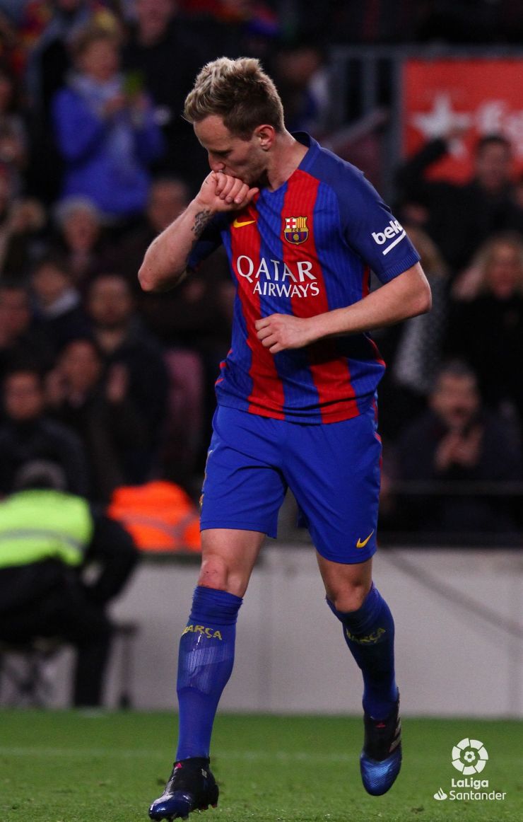 NIKE IVAN RAKITIC FC BARCELONA JERSEY DE CASA 2016/17 3