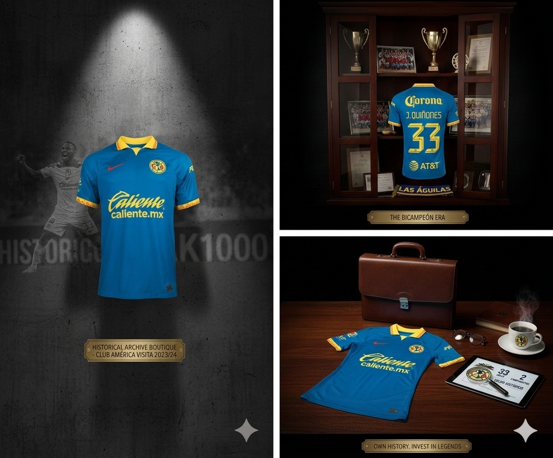 NIKE JULIAN QUIÑONES CLUB AMERICA JERSEY DE VISITA 2023/24 8