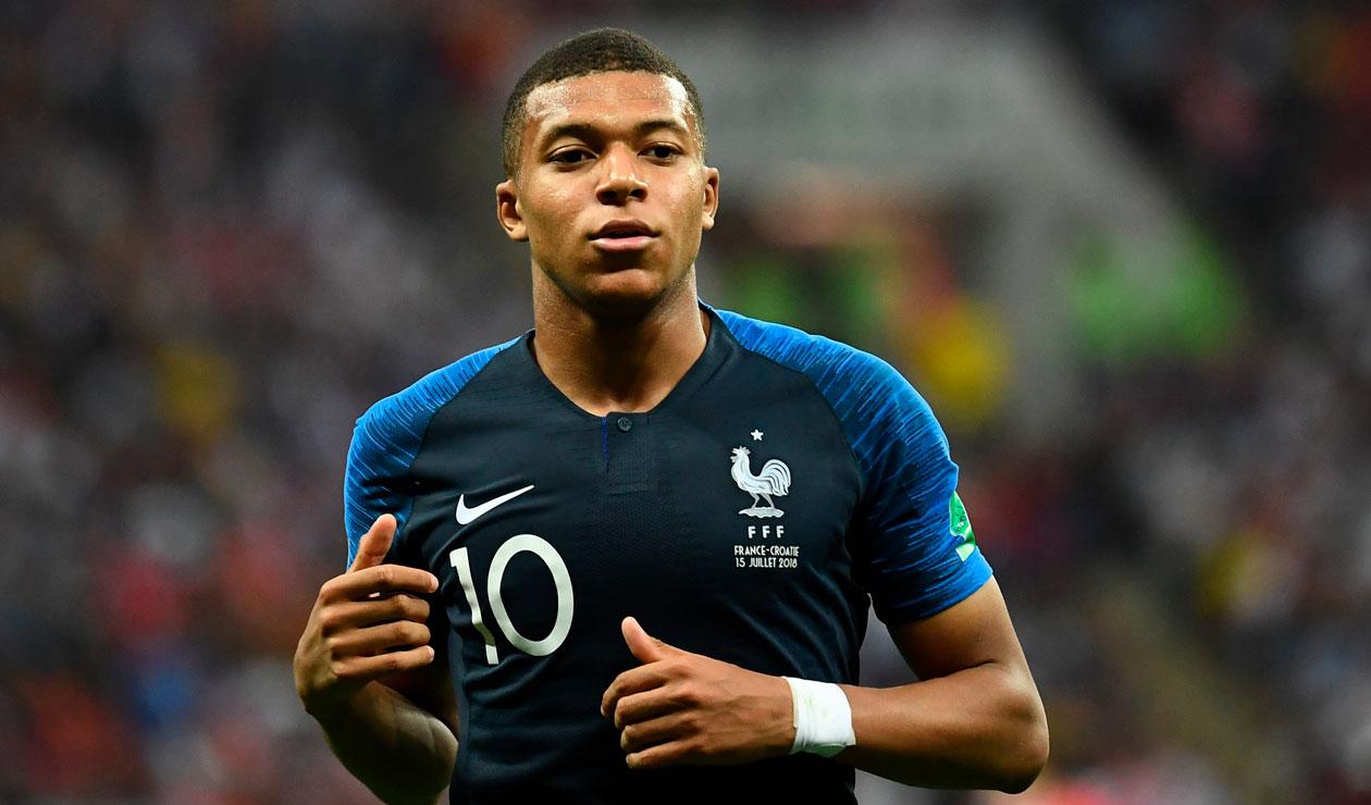 NIKE KYLIAN MBAPPE FRANCIA AUTHENTIC VAPOR MATCH JERSEY DE CASA FINAL COPA MUNDIAL FIFA 2018 7