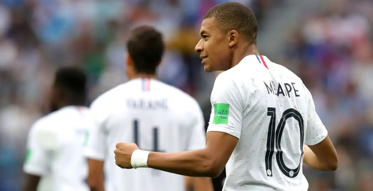 NIKE KYLIAN MBAPPE FRANCIA AUTHENTIC VAPOR MATCH JERSEY DE VISITA COPA MUNDIAL FIFA 2018 7