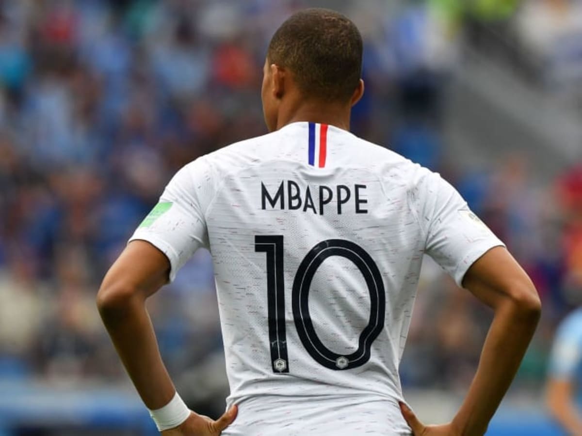 NIKE KYLIAN MBAPPE FRANCIA AUTHENTIC VAPOR MATCH JERSEY DE VISITA COPA MUNDIAL FIFA 2018 8