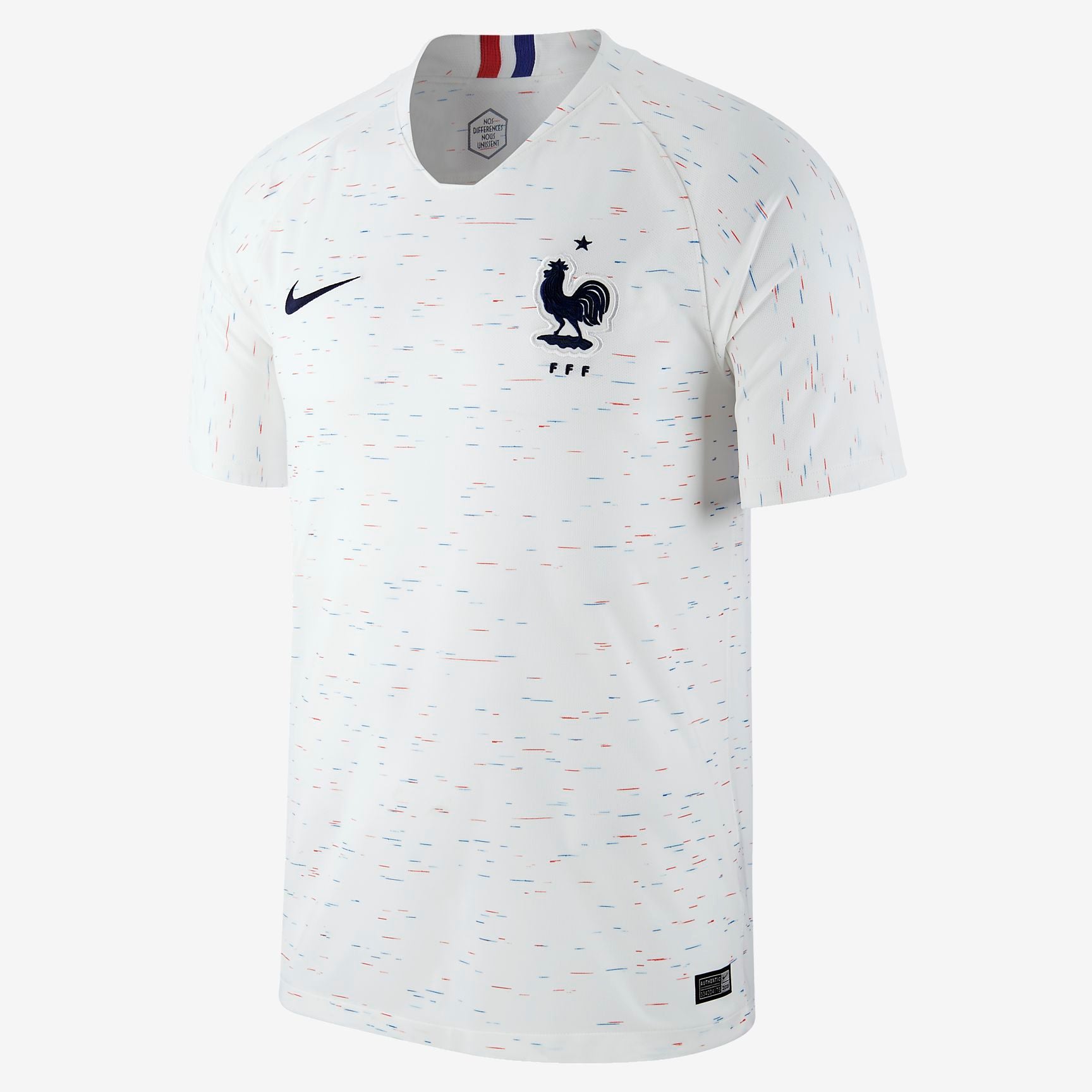 NIKE KYLIAN MBAPPE FRANCIA JERSEY DE VISITA COPA MUNDIAL FIFA 2018 2