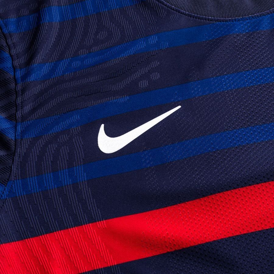 Nike logo termoaplicado en jersey Vapor Match de Francia de local para la Euro 2020 2021