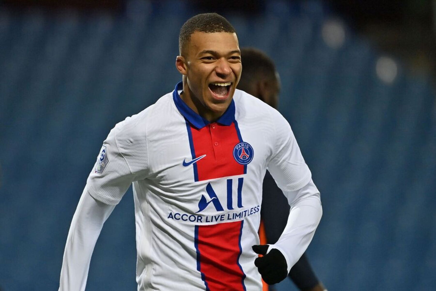 NIKE KYLIAN MBAPPE PSG PARIS SAINT-GERMAIN VAPOR MATCH JERSEY DE VISITA 2020/21 8