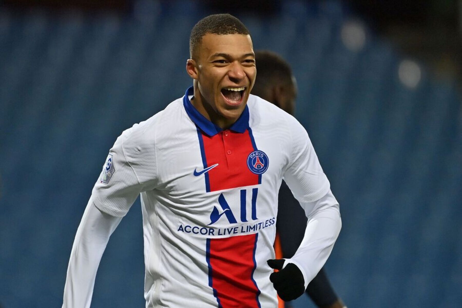 NIKE KYLIAN MBAPPE PSG PARIS SAINT-GERMAIN VAPOR MATCH JERSEY DE VISITA 2020/21 8