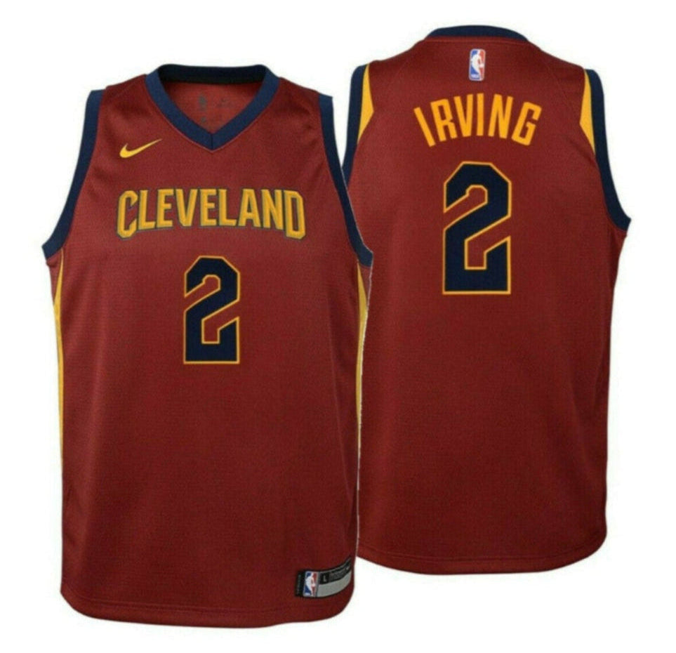 NIKE KYRIE IRVING CLEVELAND CAVALIERS SWINGMAN JERSEY EDICION ICON PARA NIÑO 1