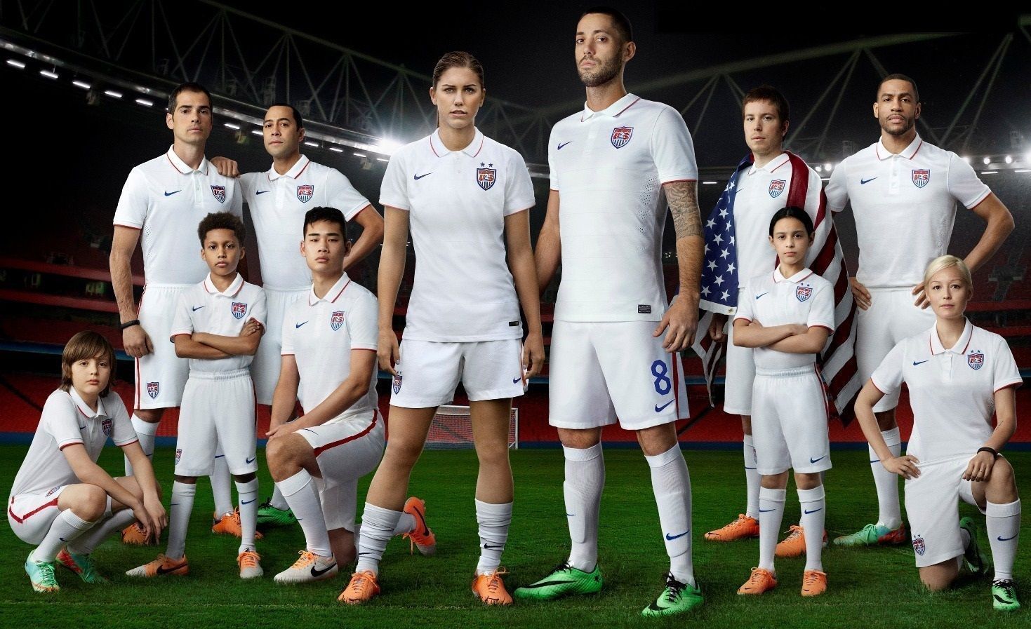 NIKE LANDON DONOVAN USA JERSEY AUTHENTIC MATCH DE CASA COPA MUNDIAL FIFA 2014 7