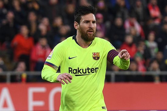 NIKE LIONEL MESSI FC BARCELONA AUTHENTIC VAPOR MATCH JERSEY DE VISITA 2018/19 5