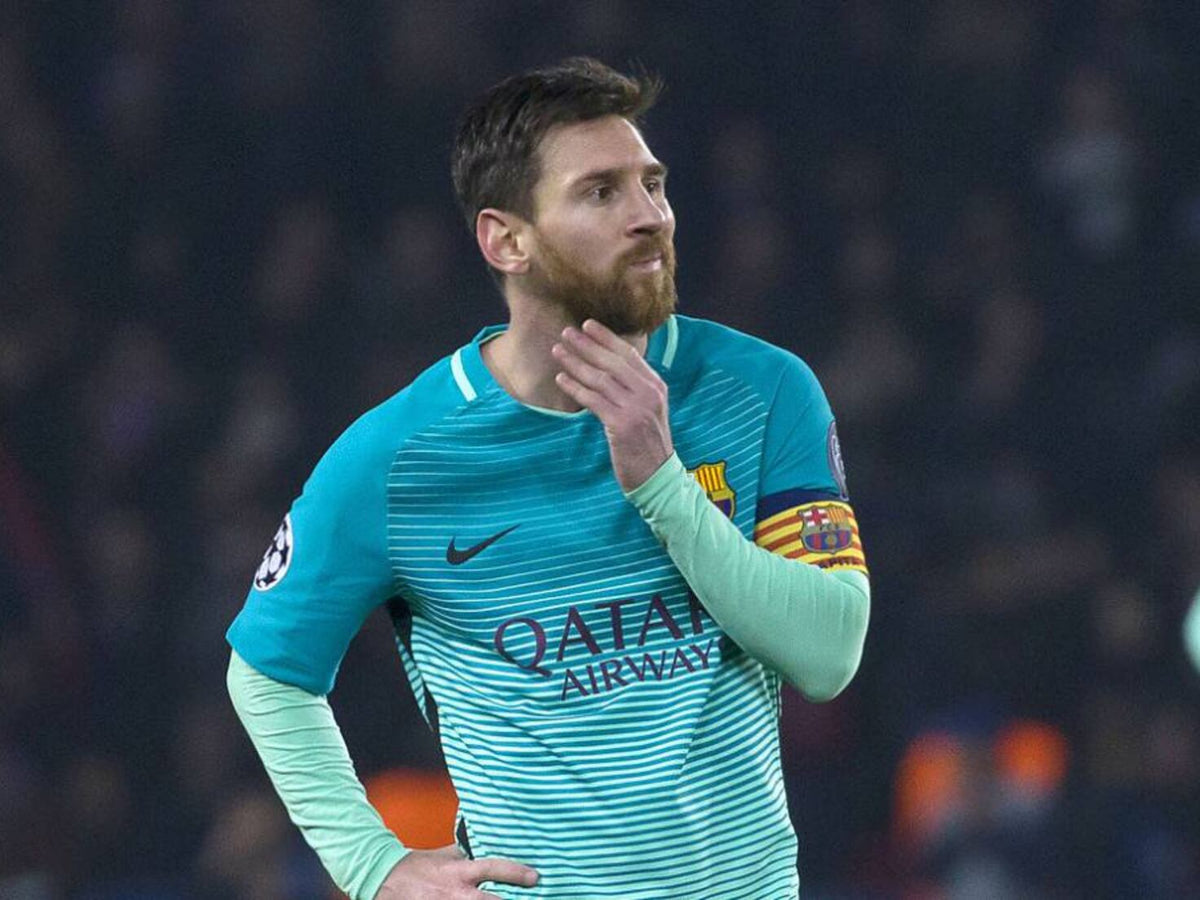 NIKE LIONEL MESSI FC BARCELONA AUTHENTIC VAPOR MATCH JERSEY TERCERO UEFA CHAMPIONS LEAGUE 2016/17 5