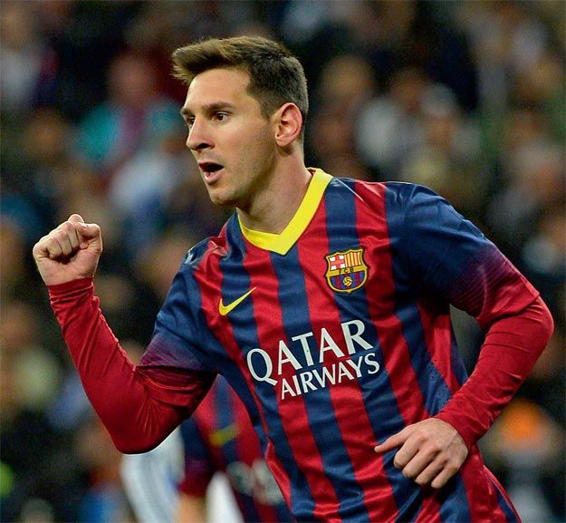 NIKE LIONEL MESSI FC BARCELONA JERSEY DE CASA 2013/14 6