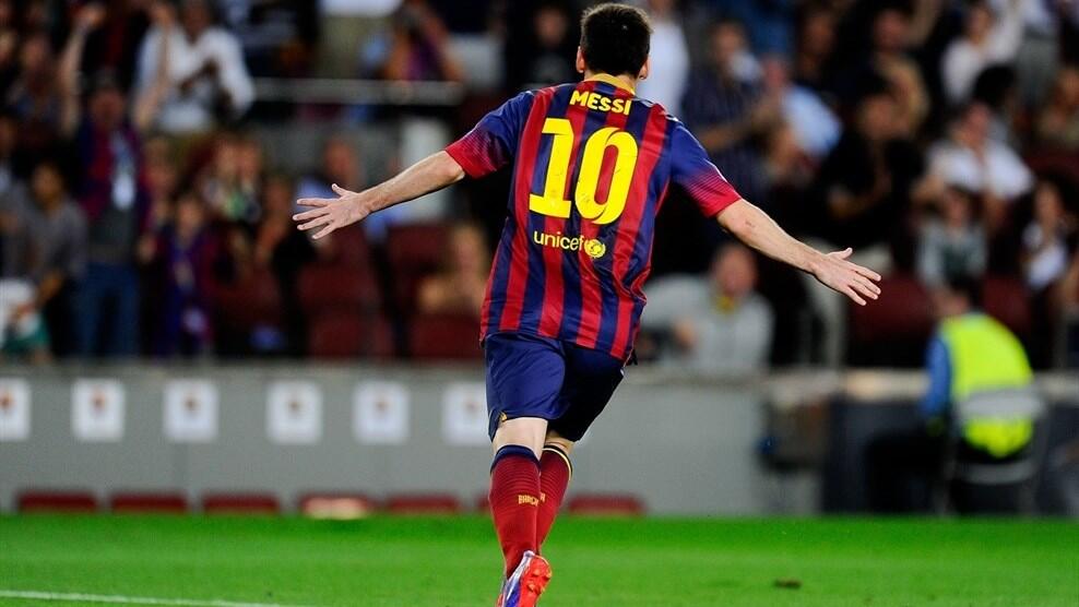 NIKE LIONEL MESSI FC BARCELONA JERSEY DE CASA 2013/14 7