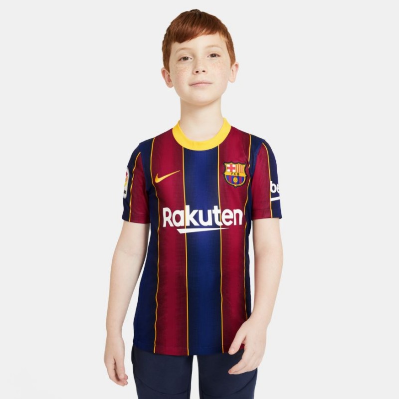 NIKE LIONEL MESSI FC BARCELONA JERSEY DE CASA PARA NIÑO 2020/21 4