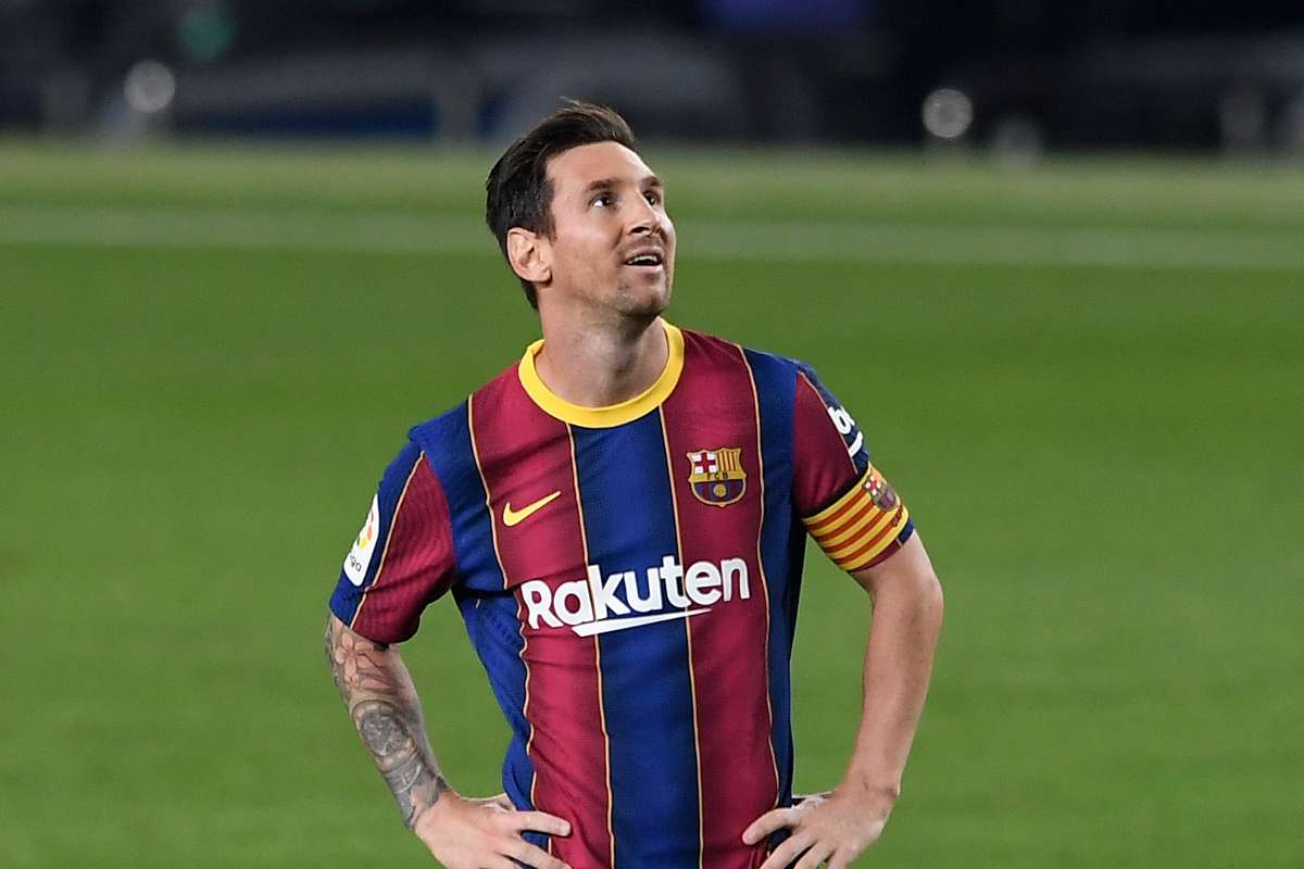 NIKE LIONEL MESSI FC BARCELONA JERSEY DE CASA PARA NIÑO 2020/21 5