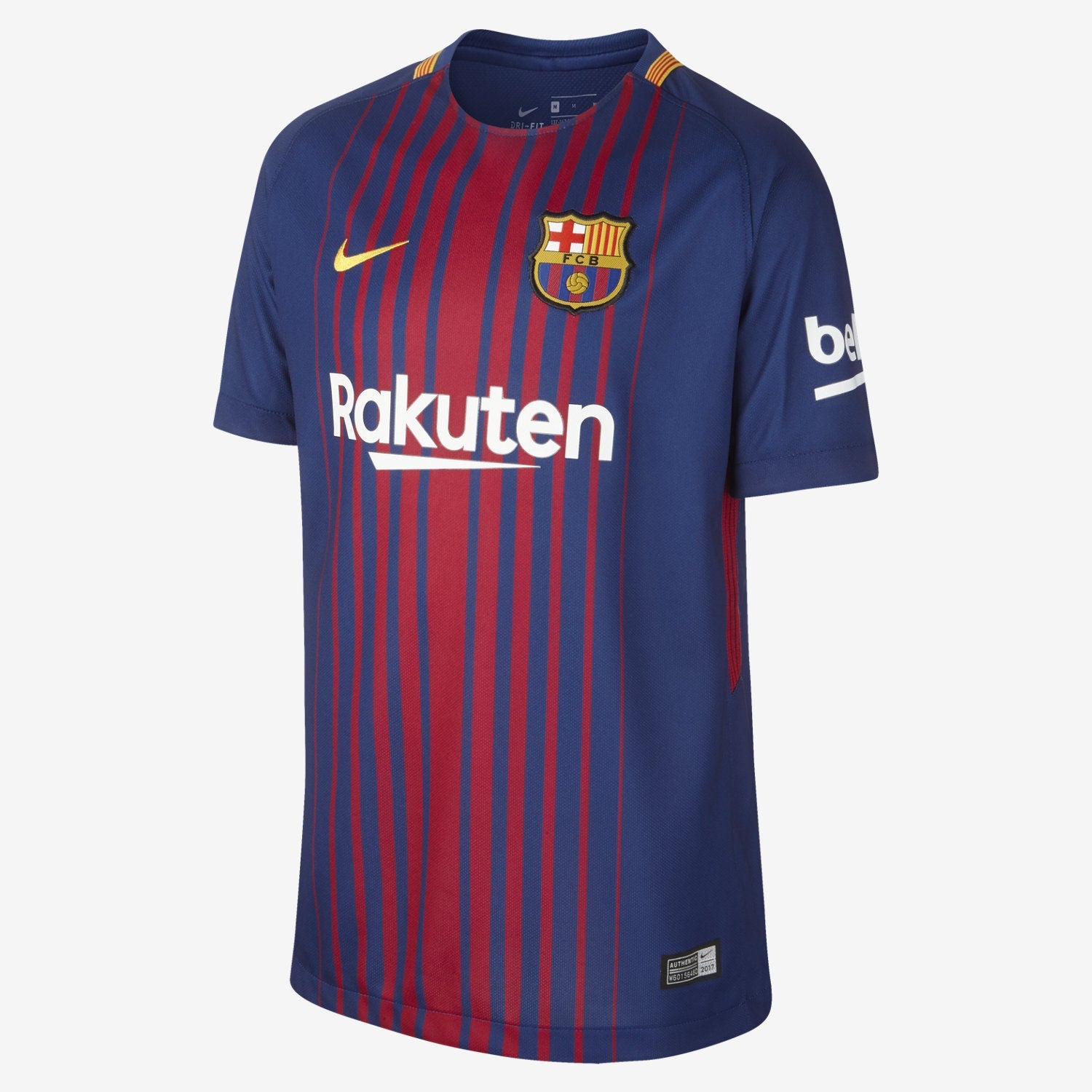 NIKE LIONEL MESSI FC BARCELONA JERSEY DE CASA PARA NIÑO UEFA CHAMPIONS LEAGUE 2017/18 2
