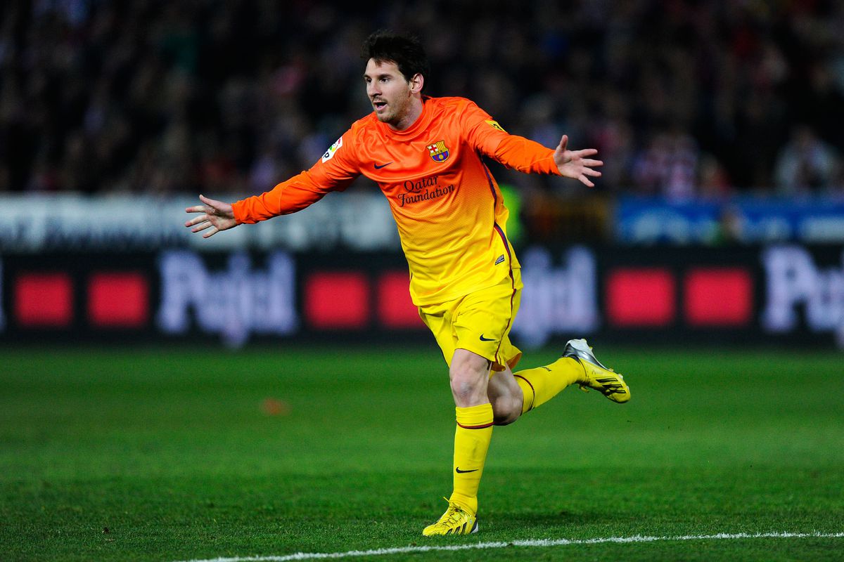 NIKE LIONEL MESSI FC BARCELONA JERSEY DE VISITA 2012/13 9