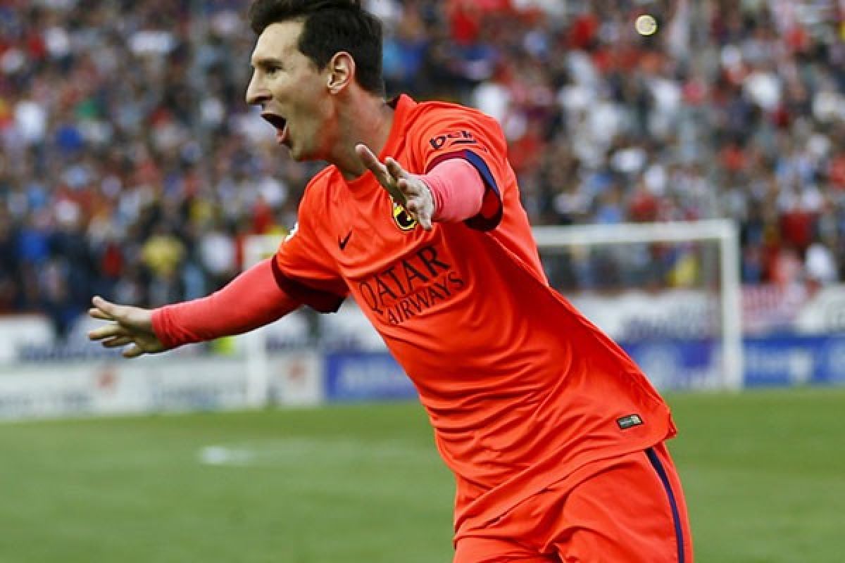 NIKE LIONEL MESSI FC BARCELONA JERSEY DE VISITA 2014/15 4