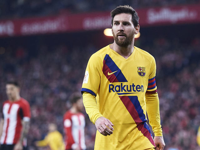 NIKE LIONEL MESSI FC BARCELONA JERSEY DE VISITA 2019/20 5