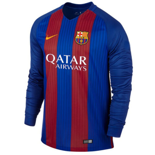 NIKE LIONEL MESSI FC BARCELONA JERSEY MANGA LARGA DE CASA 2016/17 2
