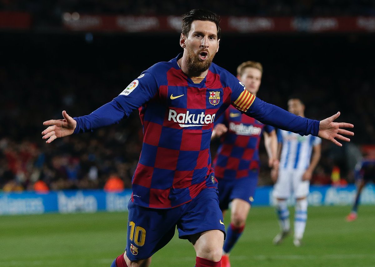 NIKE LIONEL MESSI FC BARCELONA JERSEY MANGA LARGA DE CASA 2019/20 5