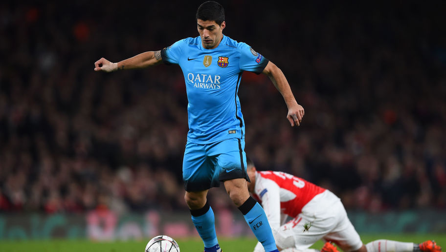NIKE LUIS SUAREZ FC BARCELONA AUTHENTIC MATCH JERSEY TERCERO UEFA CHAMPIONS LEAGUE 2015/16 6