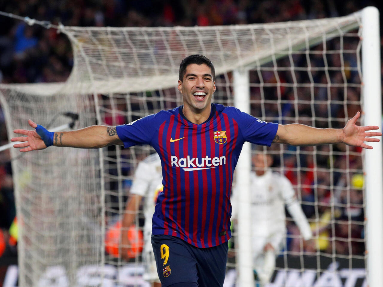 NIKE LUIS SUAREZ FC BARCELONA AUTHENTIC VAPOR MATCH JERSEY DE CASA 2018/19 6