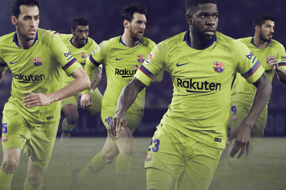 NIKE LUIS SUAREZ FC BARCELONA AUTHENTIC VAPOR MATCH JERSEY DE VISITA 2018/19 6