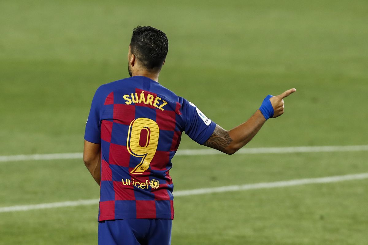 NIKE LUIS SUAREZ FC BARCELONA JERSEY DE CASA 2019/20 4
