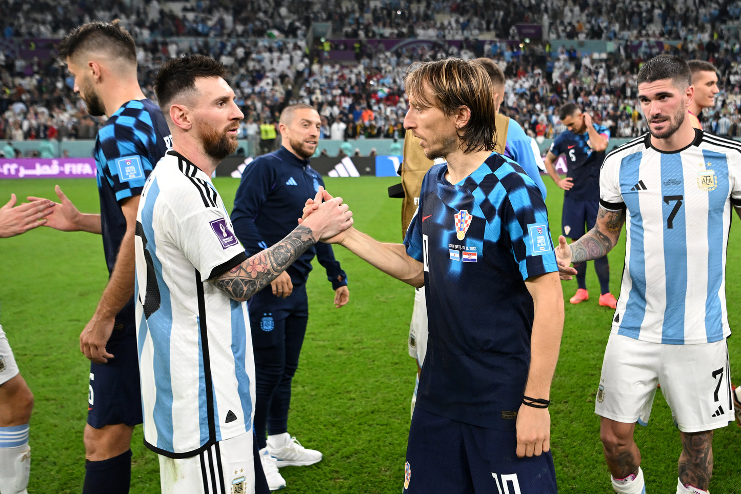 NIKE LUKA MODRIC CROACIA JERSEY DE VISITA COPA MUNDIAL FIFA 2022 6