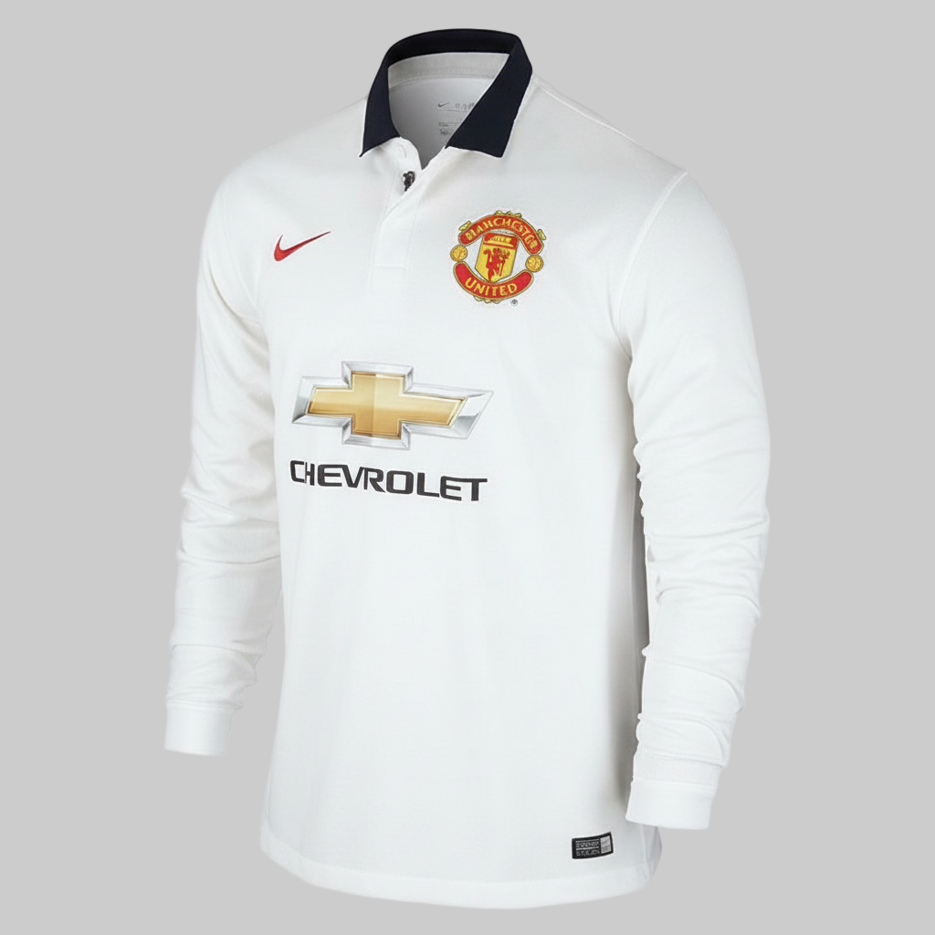 NIKE MANCHESTER UNITED JERSEY DE VISITA DE MANGA LARGA PARA NIÑOS 2014/15 0