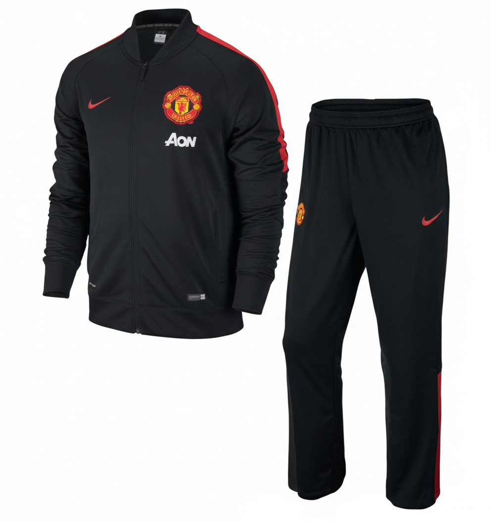 NIKE MANCHESTER UNITED SQUAD CHANDAL SIDELINE KNIT DE ENTRENAMIENTO 2014/15 7