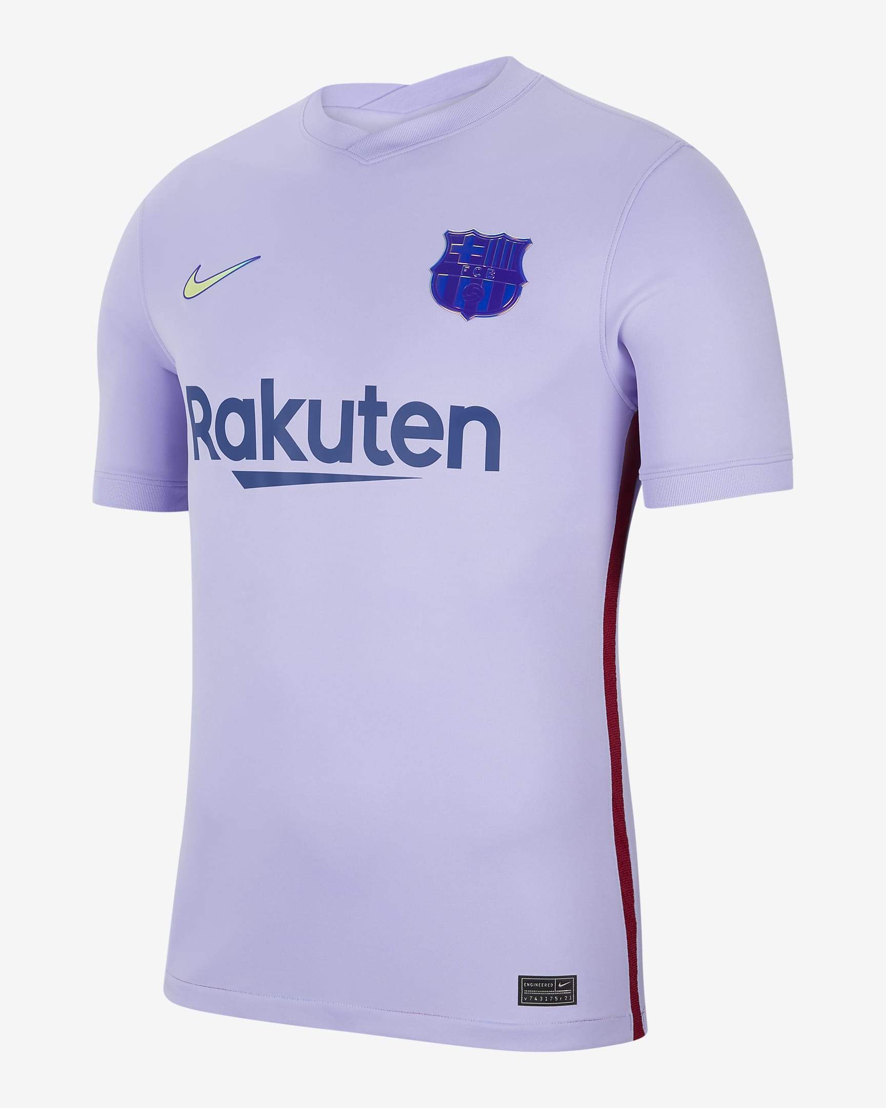 NIKE MEMPHIS DEPAY FC BARCELONA JERSEY DE VISITA 2021/22 2