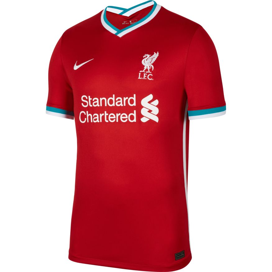 NIKE MOHAMED SALAH LIVERPOOL FC JERSEY DE CASA 2020/21 2