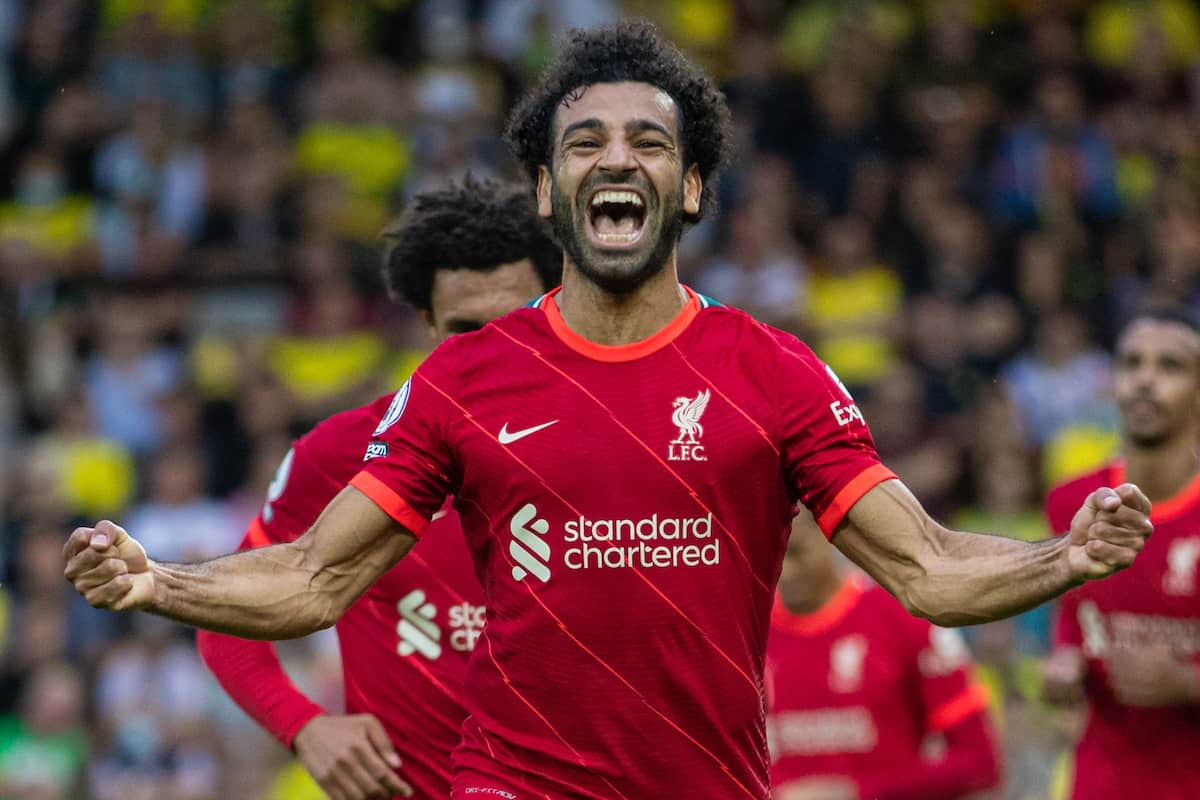NIKE MOHAMED SALAH LIVERPOOL FC JERSEY DE CASA 2021/22 5