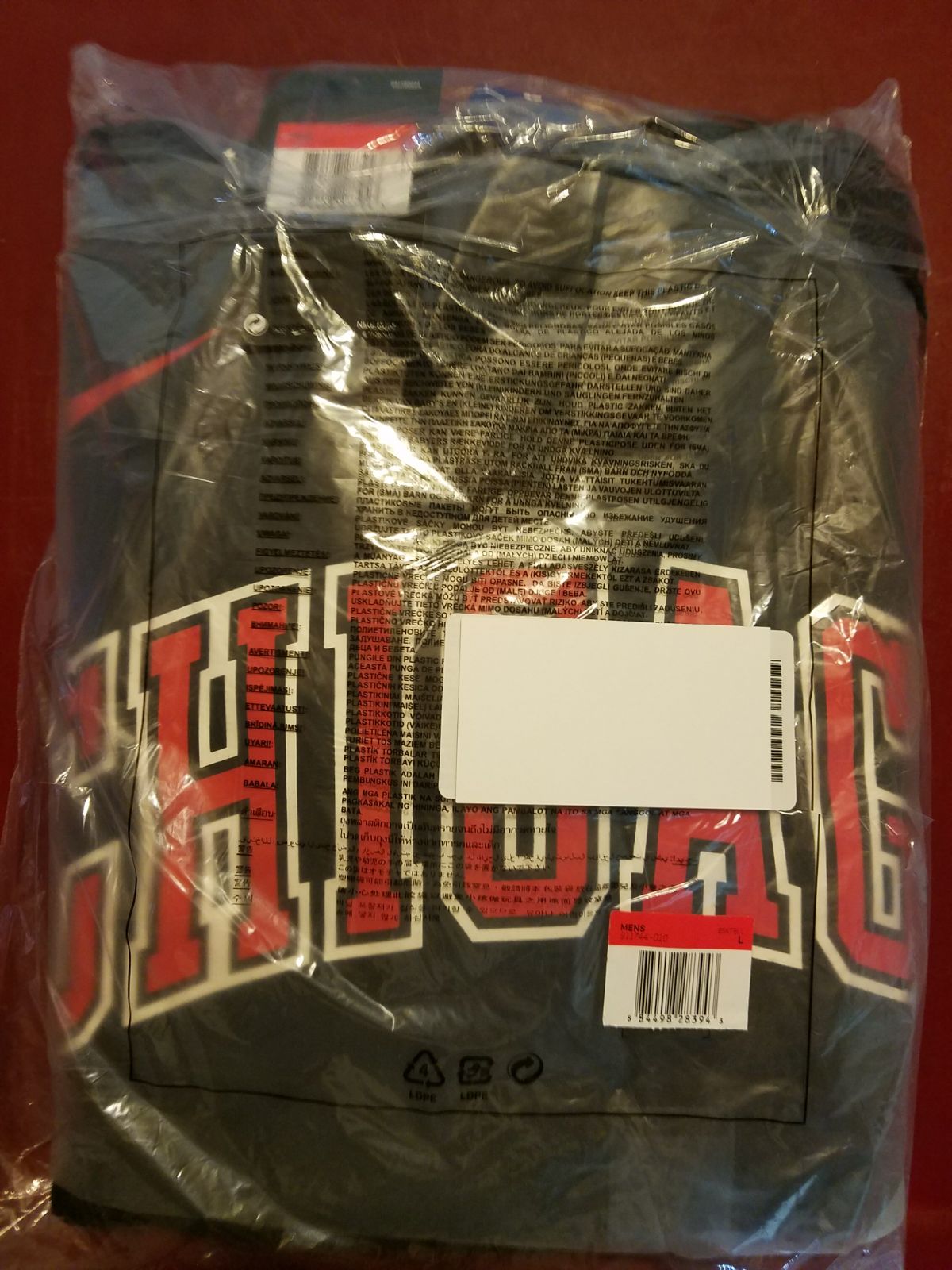 NIKE NBA CHICAGO BULLS CLUB WORDMARK SUDADERA CON GORRA Negro 6
