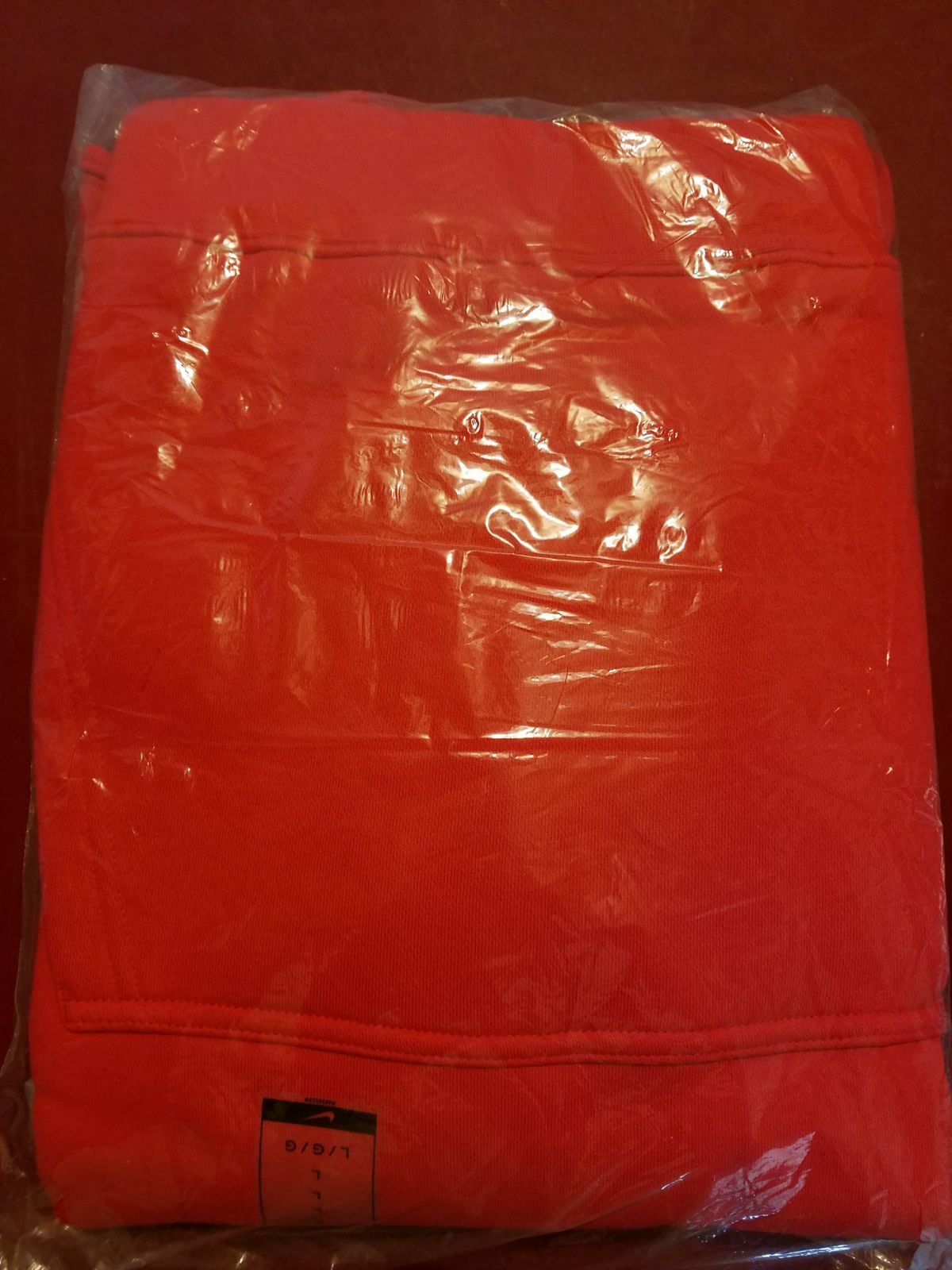 NIKE NBA CHICAGO BULLS CLUB WORDMARK SUDADERA CON GORRA Rojo 4